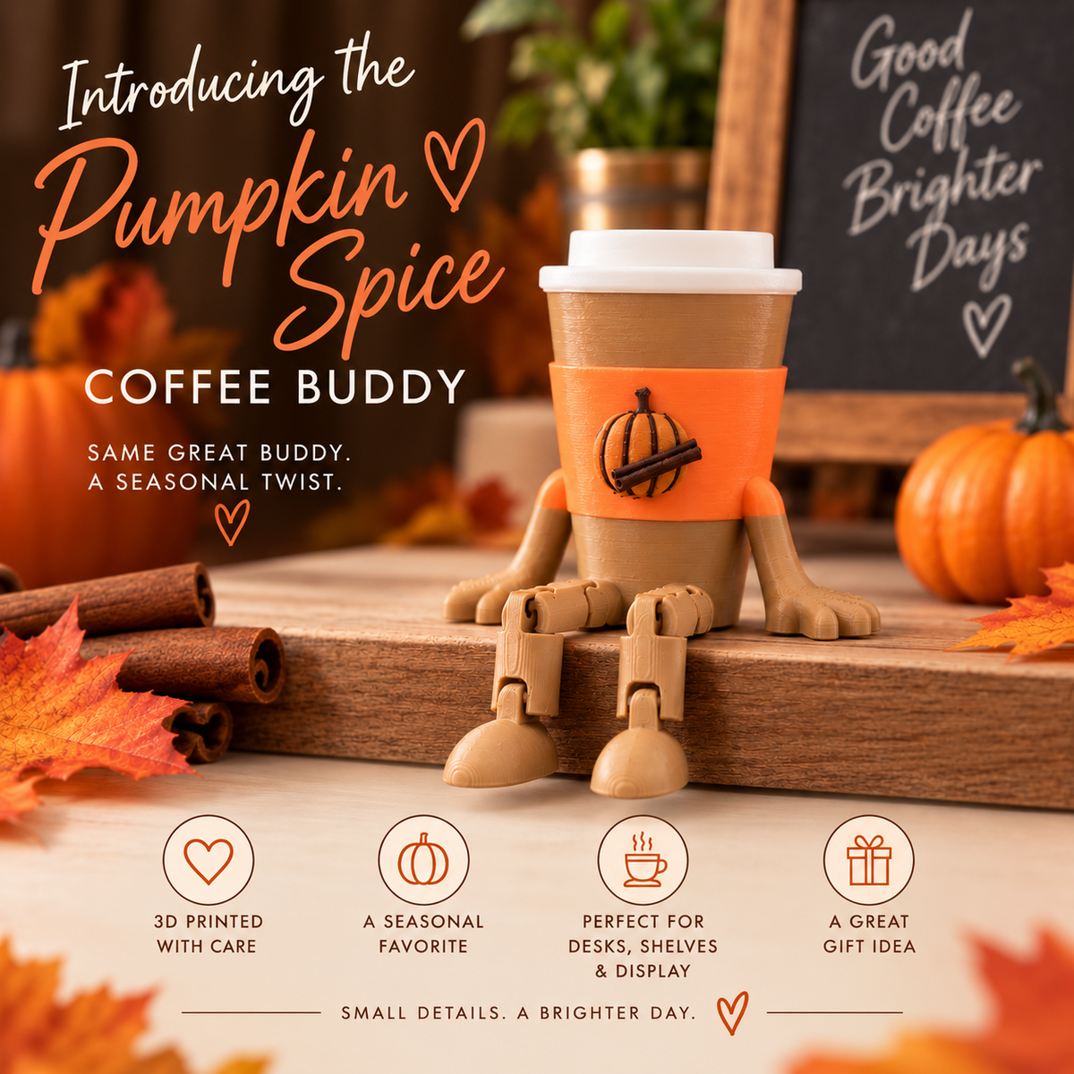 PSL Coffee Buddy – Pumpkin Spice Latte